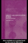 Cover: Identity and Identification in India - Routledge