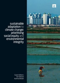 Enlarge image Cover: Sustainable Adaptation to Climate Change - Earthscan Ltd