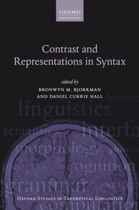 Abbildung von: Contrast and Representations in Syntax - OUP eBook