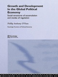 Cover: Growth and Development in the Global Political Economy - Routledge