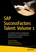 Cover: SAP SuccessFactors Talent: Volume 1 - APress