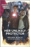 Cover: Her Unlikely Protector - Harlequin Romantic Suspense