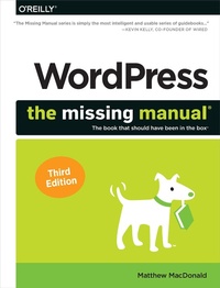 Enlarge image Cover: WordPress: The Missing Manual - O'Reilly