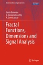 Cover: Fractal Functions, Dimensions and Signal Analysis - Springer