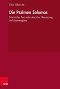 Cover: Die Psalmen Salomos - Vandenhoeck & Ruprecht