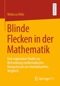 Abbildung von: Blinde Flecken in der Mathematik - Springer VS