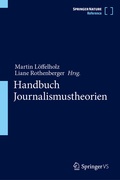 Cover: Handbuch Journalismustheorien - Springer VS