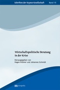 Cover: Wirtschaftspolitische Beratung in der Krise - Metropolis
