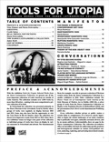 Cover: Tools for Utopia - Hatje Cantz Verlag