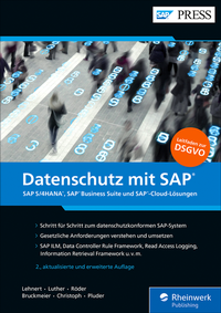 Abbildung von: Datenschutz mit SAP - SAP PRESS