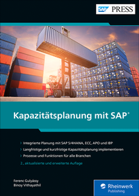 Abbildung von: Kapazitätsplanung mit SAP - SAP PRESS