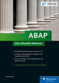 Cover: ABAP - Die offizielle Referenz - SAP PRESS