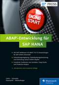 Cover: ABAP-Entwicklung f&uuml;r SAP HANA - SAP PRESS