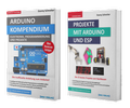 Cover: Arduino Kompendium + Arduino Projekte Buch (Hardcover) - BMU Media Verlag