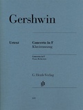 Cover: George Gershwin - Concerto in F - Henle, G&uuml;nter