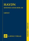 Cover: Joseph Haydn - Sinfonie B-dur Hob. I:98 (Londoner Sinfonie) - Henle, G&uuml;nter