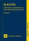 Cover: Joseph Haydn - Sinfonie G-dur Hob. I:94 (mit dem Paukenschlag) (Londoner Sinfonie) - Henle, G&uuml;nter