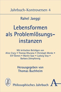 Abbildung von: Lebensformen als Problemlösungsinstanzen - Karl Alber Verlag