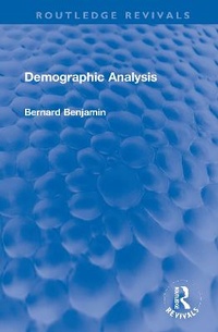 Enlarge image Cover: Demographic Analysis - Routledge