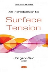 Enlarge image Cover: An Introduction to Surface Tension - Nova Science Publishers Inc