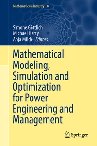 Abbildung von: Mathematical Modeling, Simulation and Optimization for Power Engineering and Management - Springer