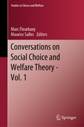 Bild: Conversations on Social Choice and Welfare Theory - Vol. 1 - Springer