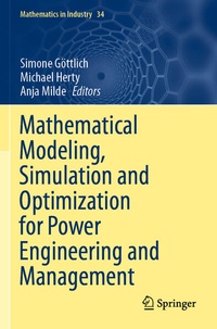 Enlarge image Cover: Mathematical Modeling, Simulation and Optimization for Power Engineering and Management - Springer