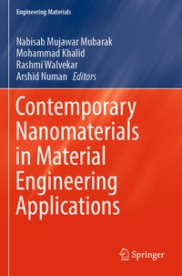 Enlarge image Cover: Contemporary Nanomaterials in Material Engineering Applications - Springer