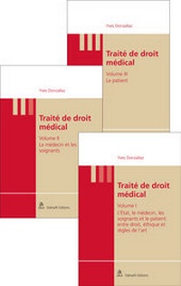 Abbildung von: Paquet: Traité de droit médical Vol I, Vol II et Vol III - Stämpfli Verlag