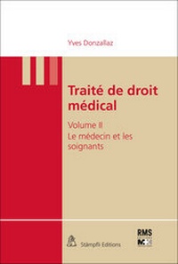 Abbildung von: Traité de droit médical - Stämpfli Verlag