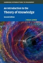 Cover: An Introduction to the Theory of Knowledge - Cambridge University Press