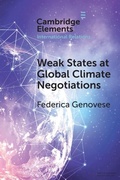Cover: Weak States at Global Climate Negotiations - Cambridge University Press