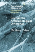 Cover: Beyond the Anthropological Difference - Cambridge University Press