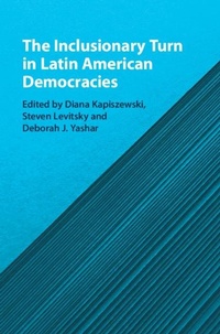 Abbildung von: The Inclusionary Turn in Latin American Democracies - Cambridge University Press