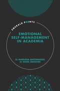 Cover: Emotional self-management in academia - Emerald Publishing Limited