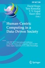 Cover: Human-Centric Computing in a Data-Driven Society - Springer