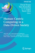 Cover: Human-Centric Computing in a Data-Driven Society - Springer