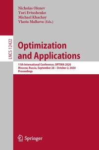 Abbildung von: Optimization and Applications - Springer