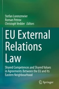Cover: EU External Relations Law - Springer