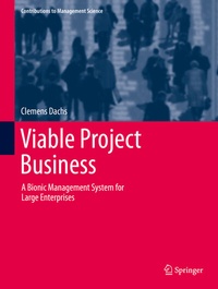 Abbildung von: Viable Project Business - Springer