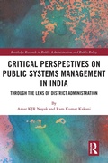 Cover: Critical Perspectives on Public Systems Management in India - Routledge