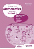 Cover: Cambridge Primary Mathematics Workbook 2 Second Edition - Hodder Education
