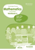 Cover: Cambridge Primary Mathematics Workbook 4 Second Edition - Hodder Education