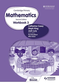 Enlarge image Cover: Cambridge Primary Mathematics Workbook 3 Second Edition - Hodder Education