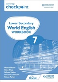 Cover: Cambridge Checkpoint Lower Secondary World English Workbook 7 - Hodder Education