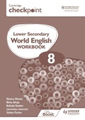 Cover: Cambridge Checkpoint Lower Secondary World English Workbook 8 - Hodder Education