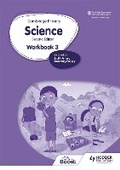 Cover: Cambridge Primary Science Workbook 3 Second Edition - Hodder Education