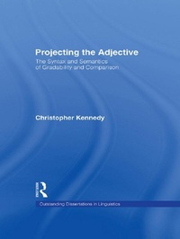 Enlarge image Cover: Projecting the Adjective - Routledge