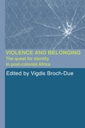 Cover: Violence and Belonging - Routledge