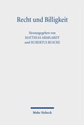Cover: Recht und Billigkeit - Mohr Siebeck